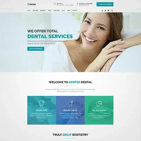 Professional website design and development showcasing responsive design, user-friendly interface, and modern web technologies