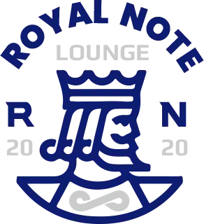 Featuring a logo design predominantly in blue and white colors for a cohesive and clean brand identity.
                                